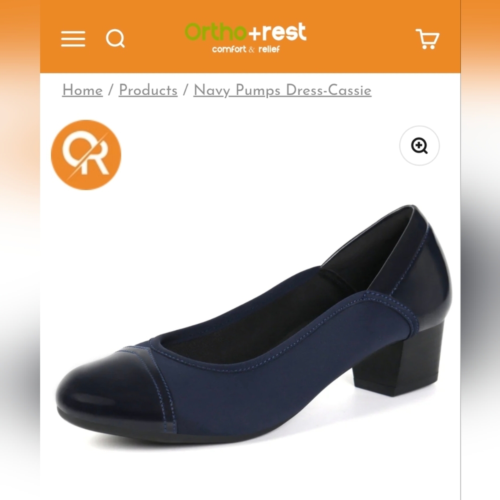 Elegant Black and Blue Flats with Comfort